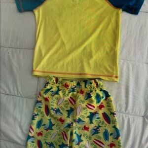 Laguna Shark Graphic Shirt and Shorts Set
